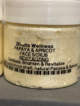 Load image into Gallery viewer, Papaya &amp; Apricot Face Scrub