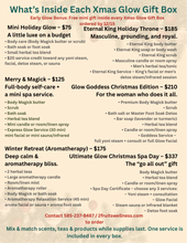 Load image into Gallery viewer, Xmas Glow Gift Boxes - Build-Your-Own Wellness Gift