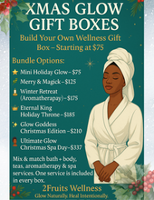 Load image into Gallery viewer, Xmas Glow Gift Boxes - Build-Your-Own Wellness Gift