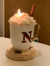 Load image into Gallery viewer, Hot Cocoa Topped w/ Whip Cream Candle